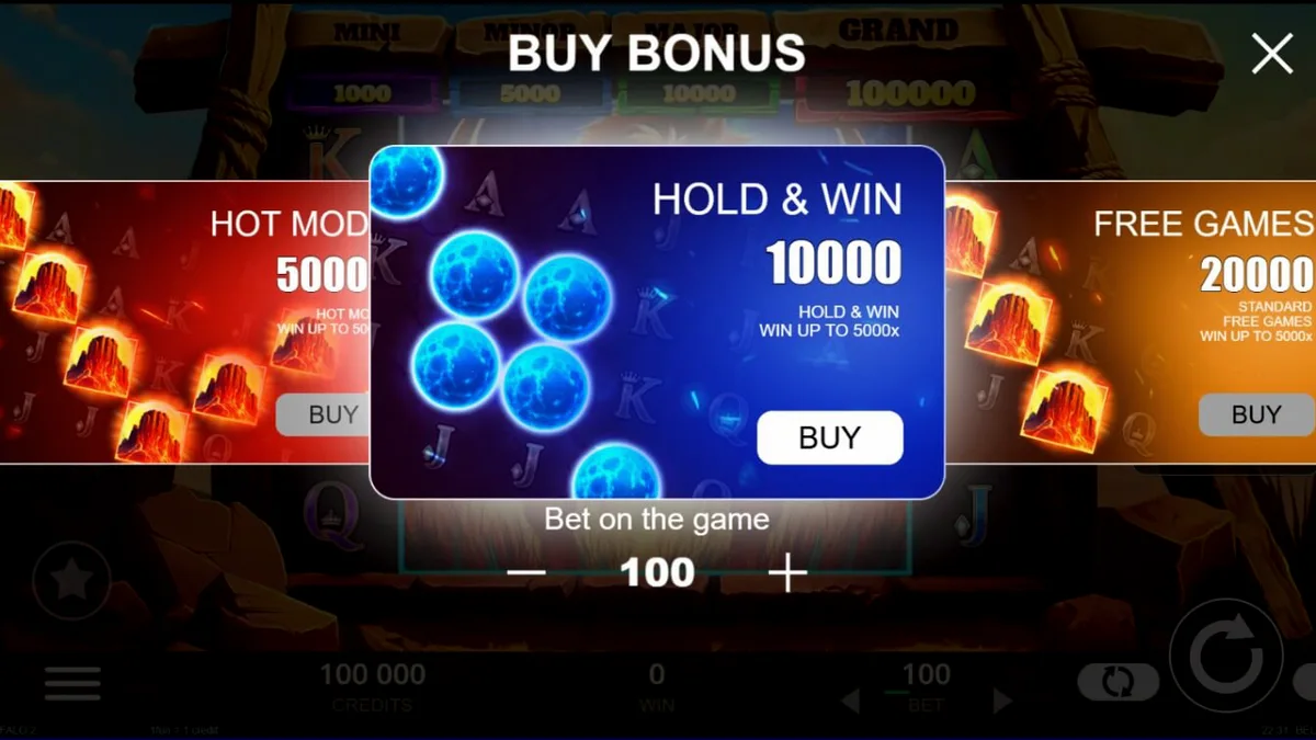 Tampilan visual slot Big Wild Buffalo 2 dengan latar belakang padang gurun Amerika