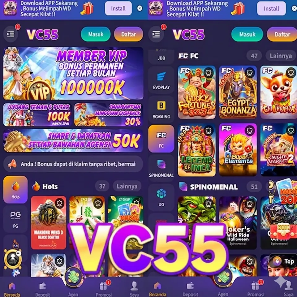 vc55 Masuk